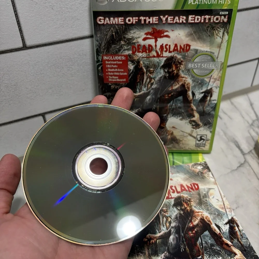 Dead Island Game of the Year Edition Platinum Hits Xbox 360 CIB Manual Tested